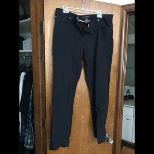 Black high-rise Stretchy skinny black pants